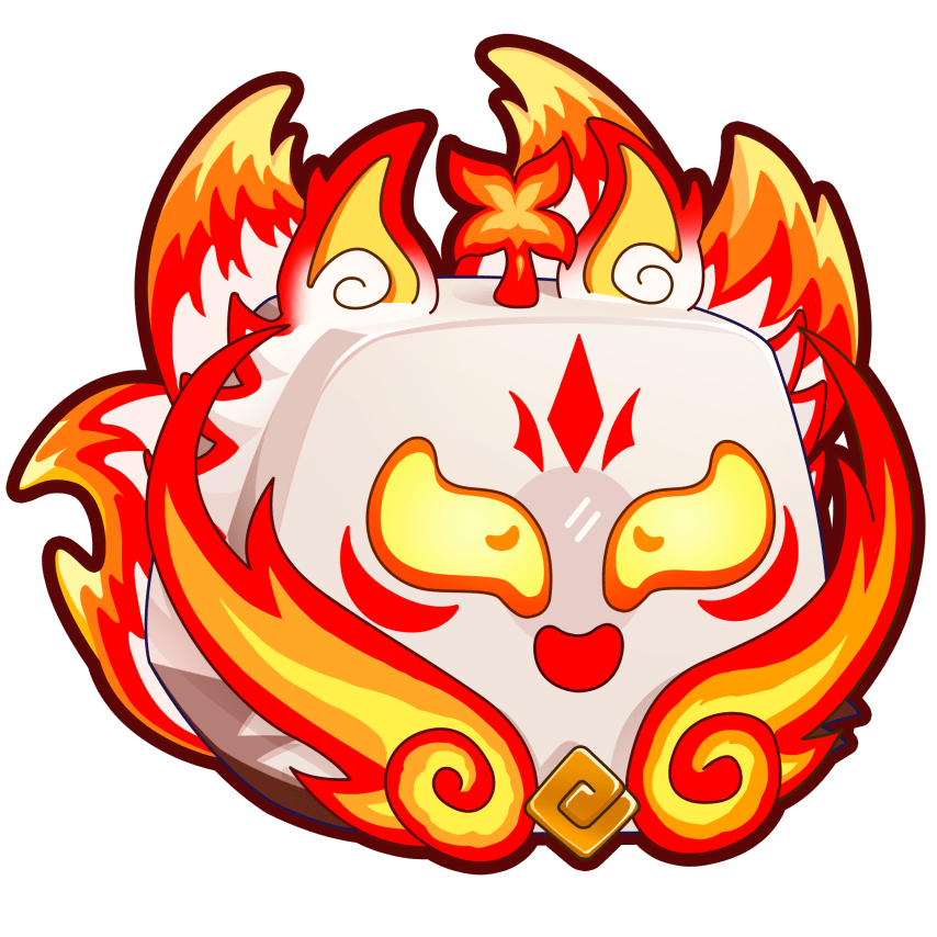 Blox Fruits Empyrean (Kitsune) Crimson Skin